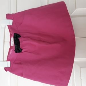American Girl Fuchsia Skirt with Black Accent